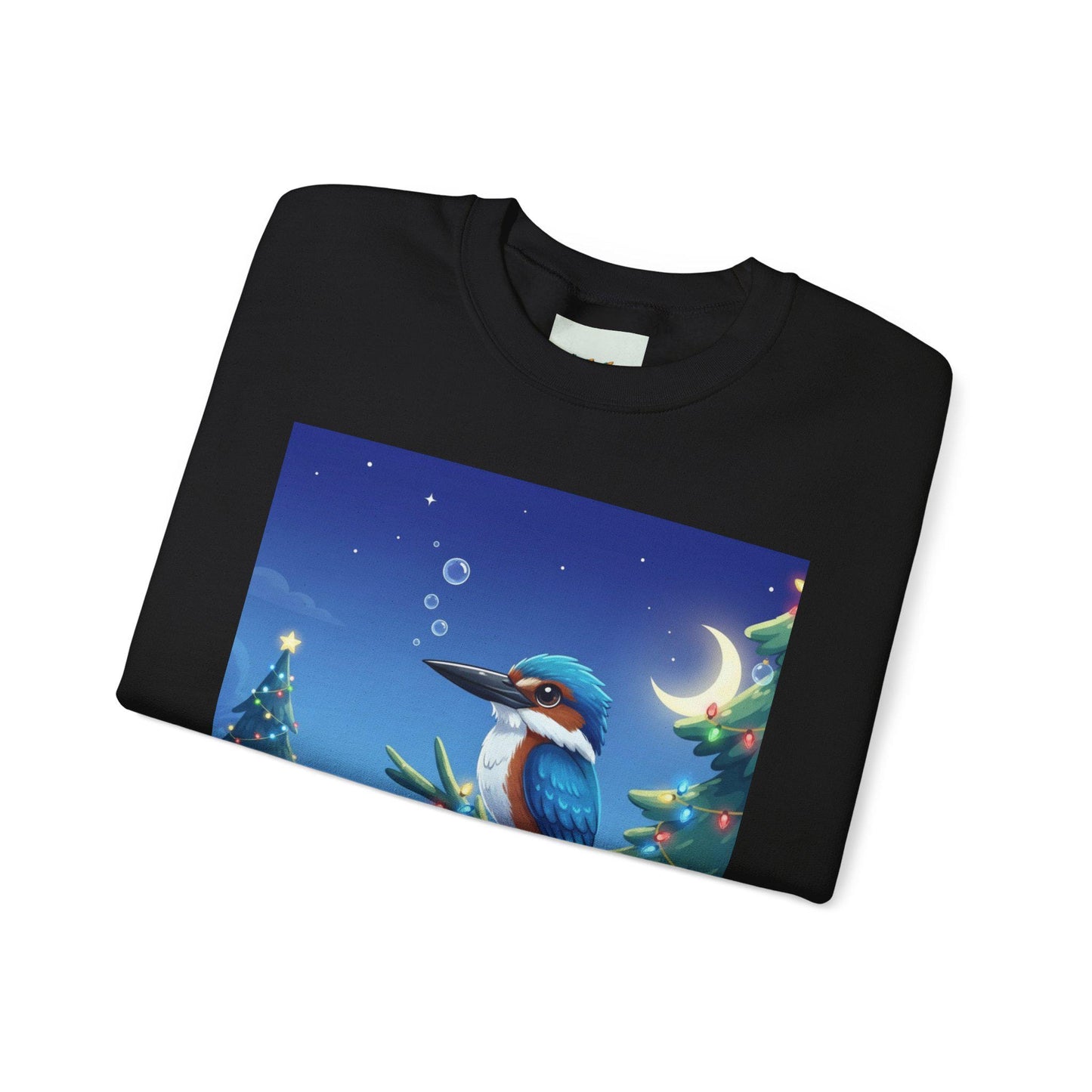 Kingfisher Christmas Lights Sweatshirt