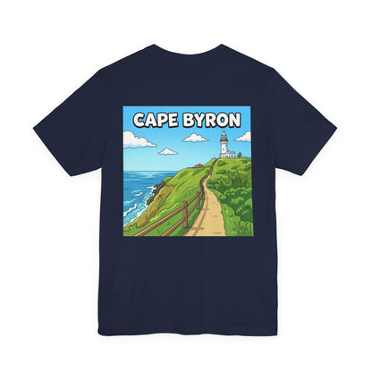 Cape Byron Coastline T-Shirt | Lighthouse Scenic Tee