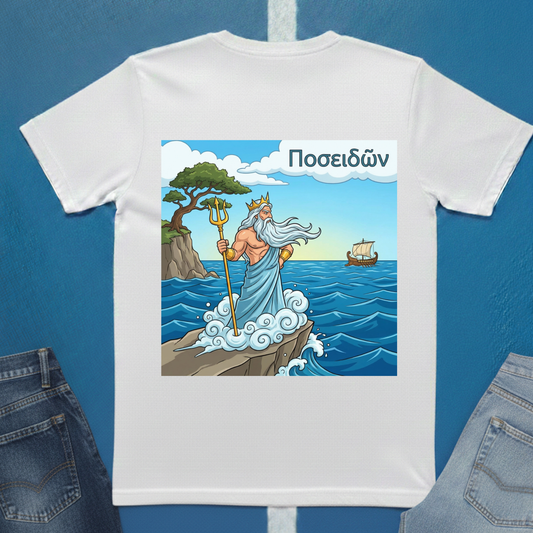 Poseidon Greek God T-Shirt