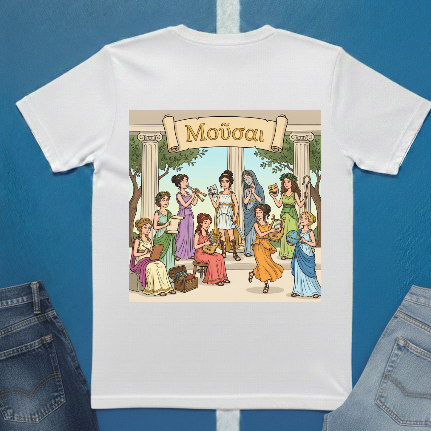 Muses Greek Religion T-Shirt