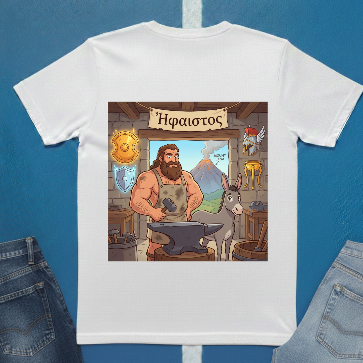 Hephaestus Blacksmith T-Shirt