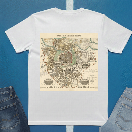 Vienna City Map T-Shirt