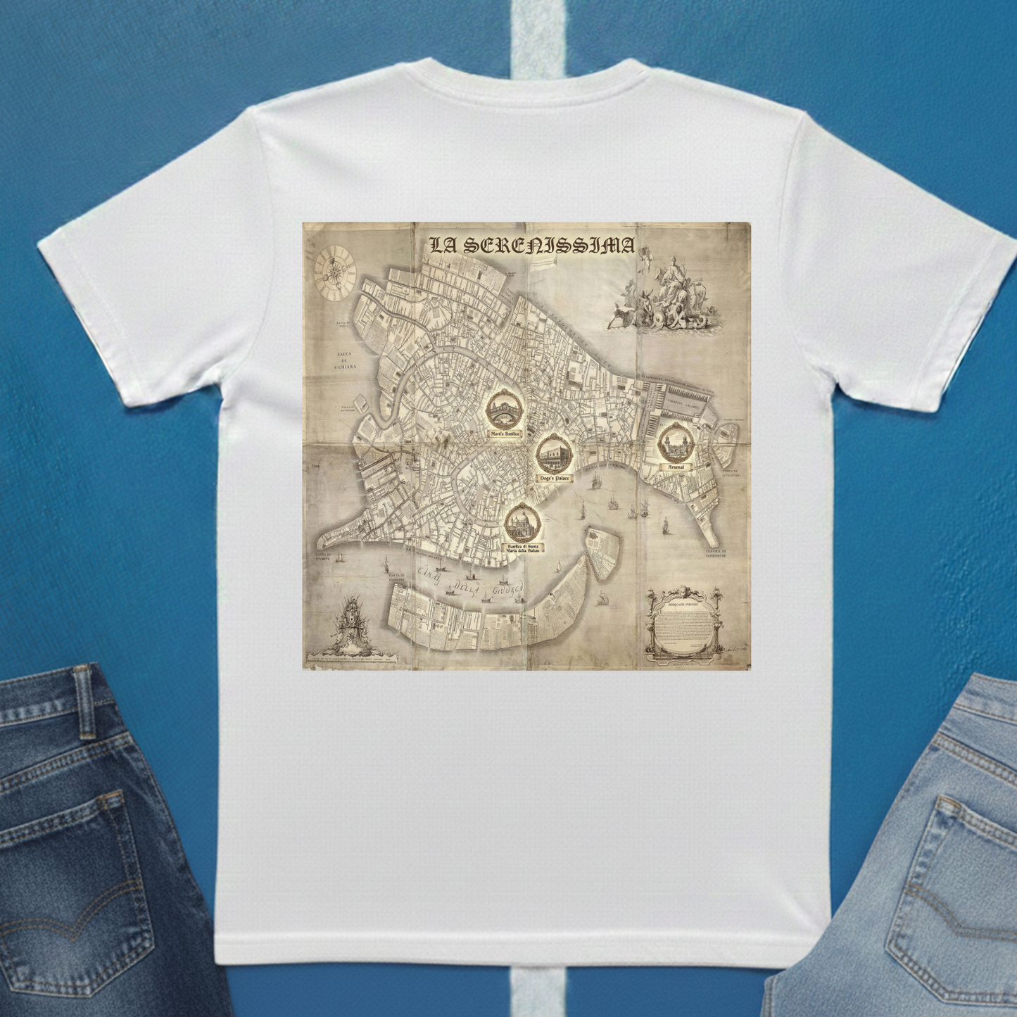 Venice Map T-Shirt