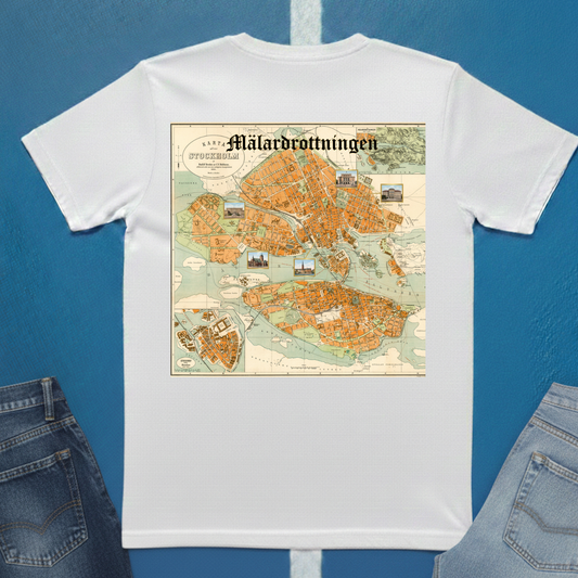 Stockholm Map T-shirt