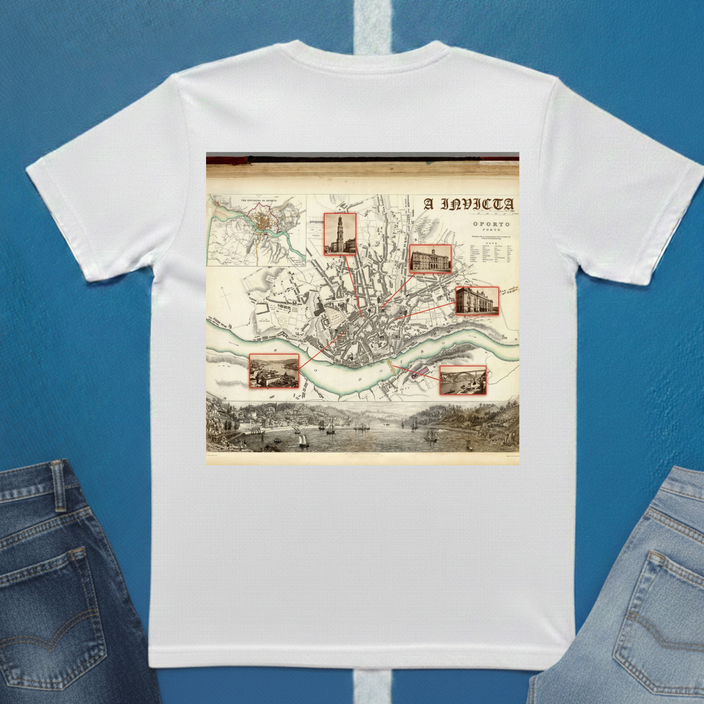 Porto Map T-Shirt