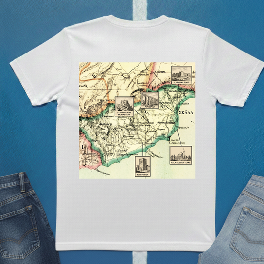 Larnaca Map T-Shirt