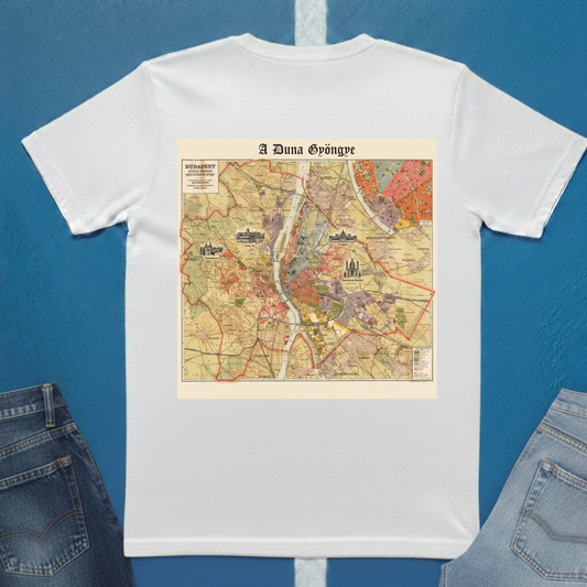 Budapest Map T-Shirt