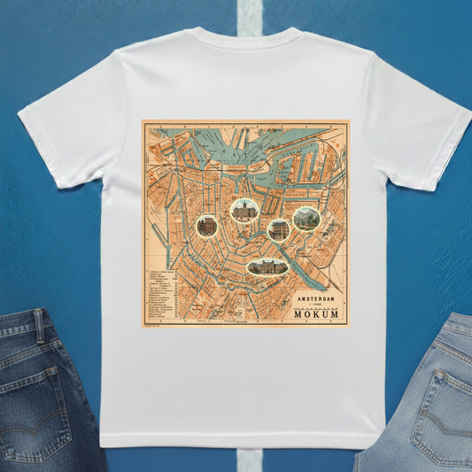 Amsterdam Map T-Shirt