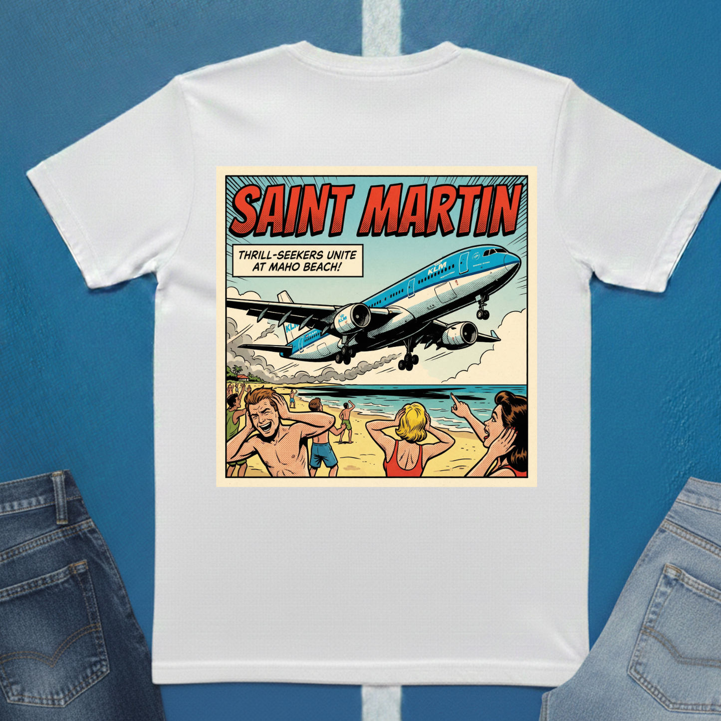 Saint Martin Airplane T-Shirt