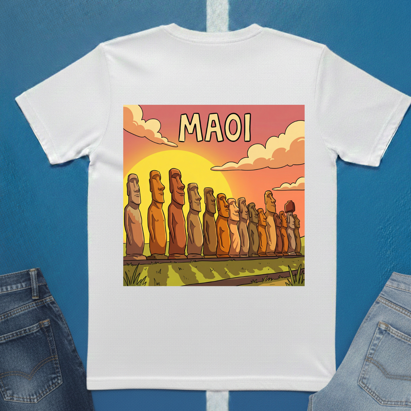 Moai Statue T-Shirt