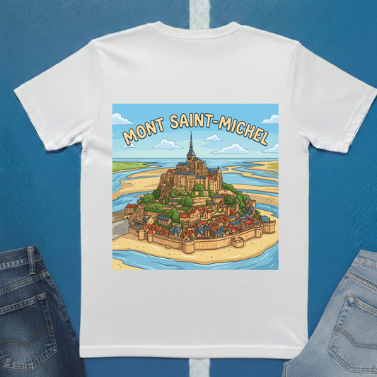 Mont Saint-Michel Island T-Shirt