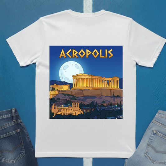 Acropolis Nightscape T-Shirt