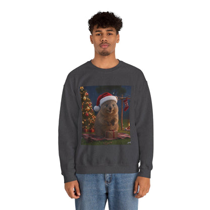 Holiday Groundhog Santa Sweatshirt