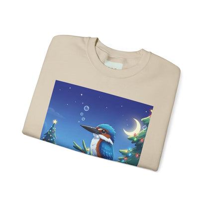 Kingfisher Christmas Lights Sweatshirt