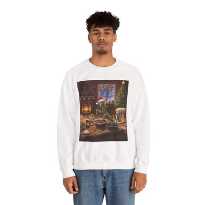 Grasshopper Christmas Baking Sweatshirt