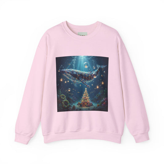 Whale Christmas Tree Sweatshirt