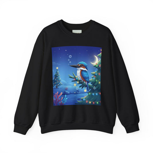 Kingfisher Christmas Lights Sweatshirt