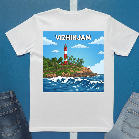 Vizhinjam Lighthouse T-Shirt